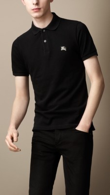 Check Placket Polo Shirt