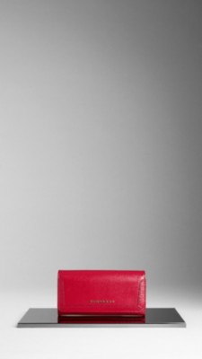Patent London Leather Continental Wallet