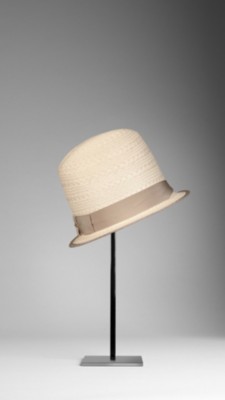 Woven Raffia Trilby