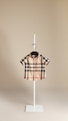 Check Cotton Twill Shirt