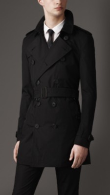 Mid-Length Parachute Cotton Trench Coat