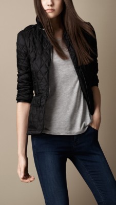Chaqueta militar acolchada