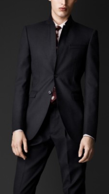 Skinny Fit Wool Jacket