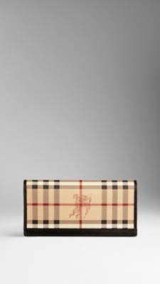 Haymarket Check Continental Wallet