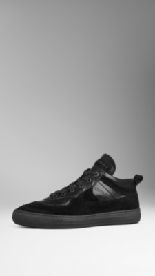 Suede Brogue Trainers