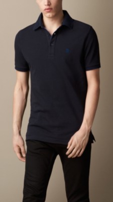 Contrast Undercollar Polo Shirt
