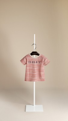 Striped Cotton Jersey T-Shirt