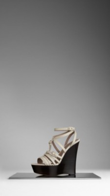 Woven Detail Strappy Sandals