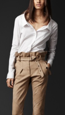 Oversize Collar Boyfriend Fit Shirt