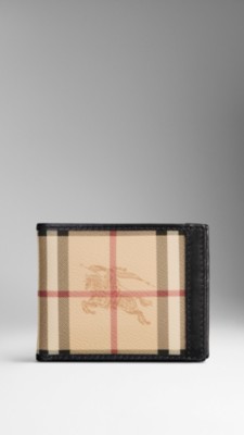 Haymarket Check Wallet