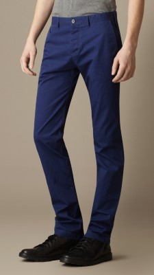 Slim Fit Cotton Twill Chinos