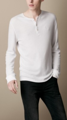 Cotton Henley Shirt