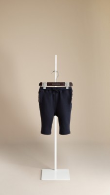 Fleece-Lined Jersey Trousers