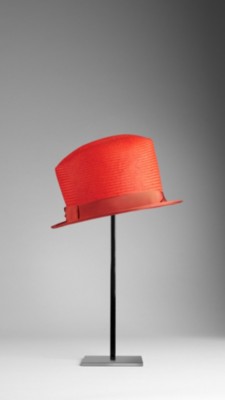 Woven Raffia Trilby