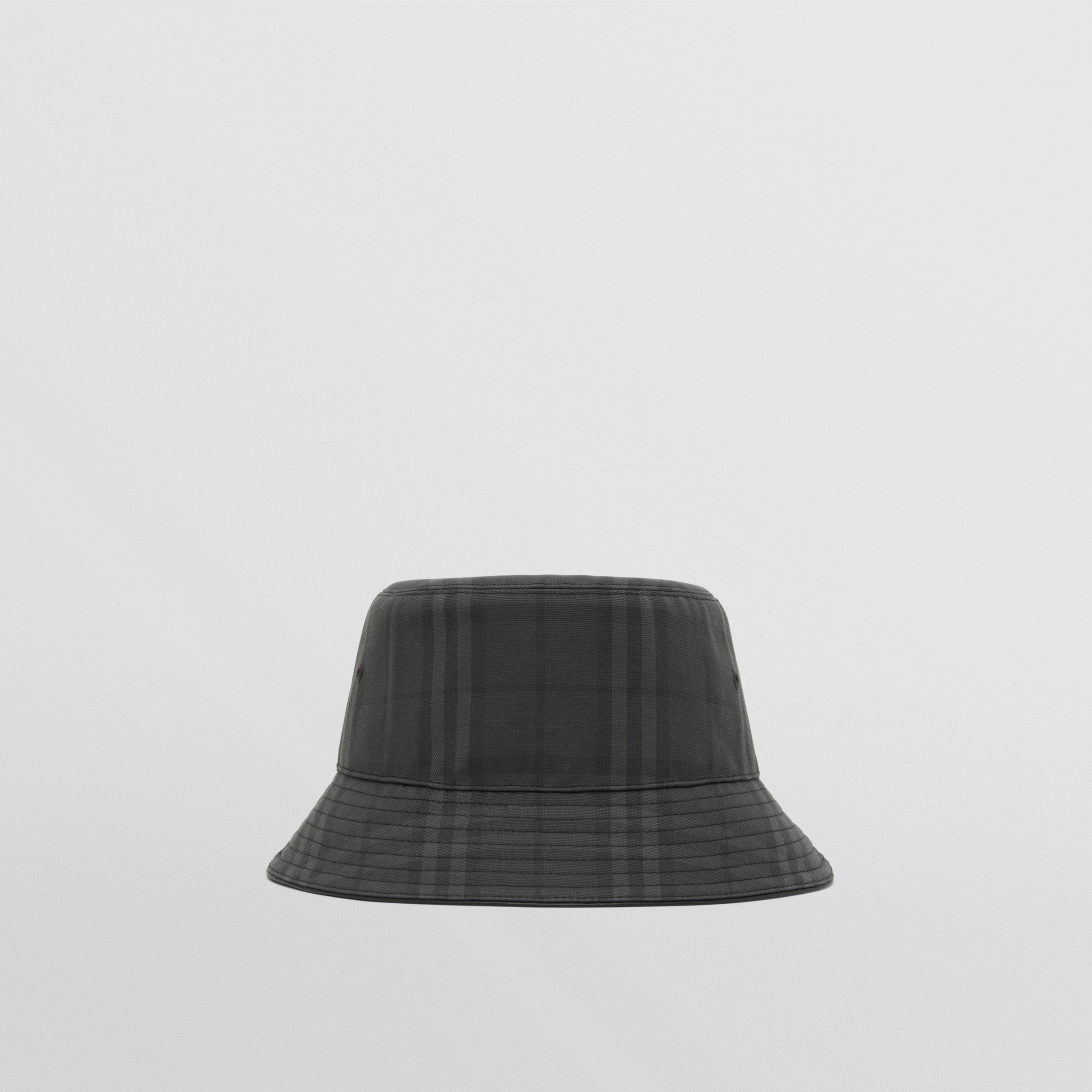 Ministerie Resoneer Archaïsch Vintage Check Cotton Bucket Hat in Charcoal | Burberry® Official
