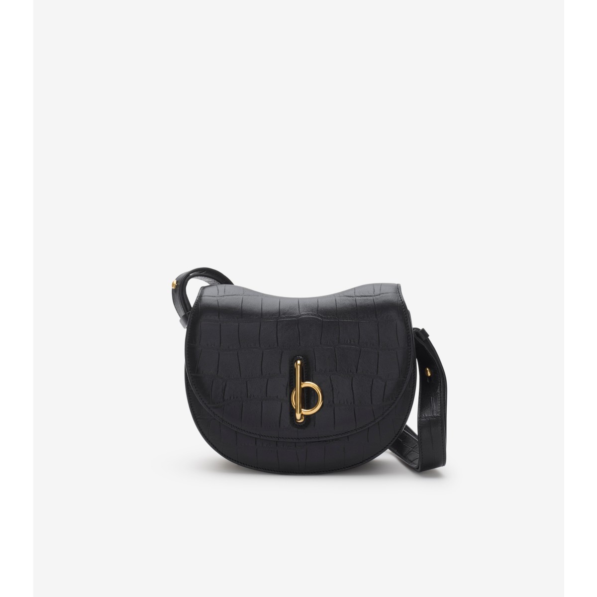 Burberry Small Rocking Horse Bag In Black