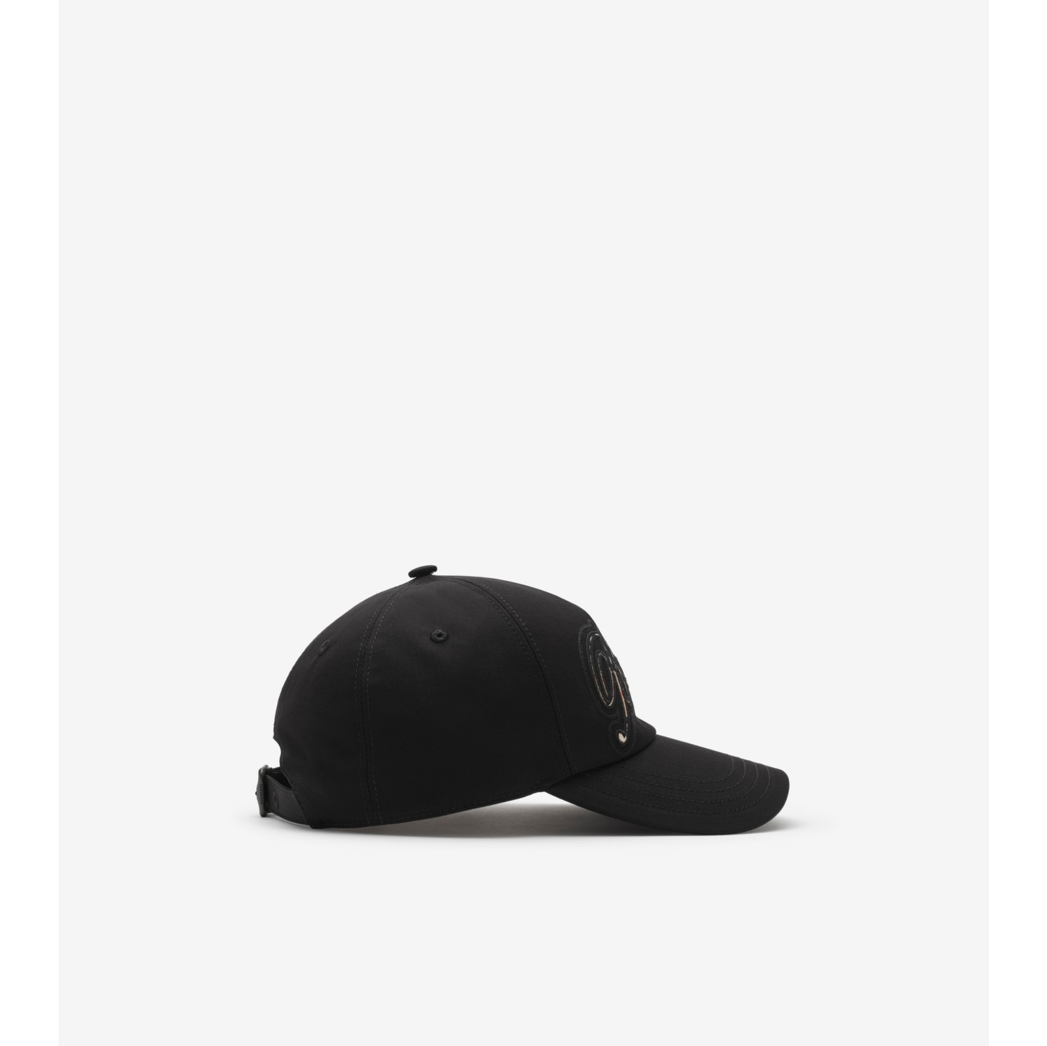 Check Cursive Logo Gabardine Baseball Cap