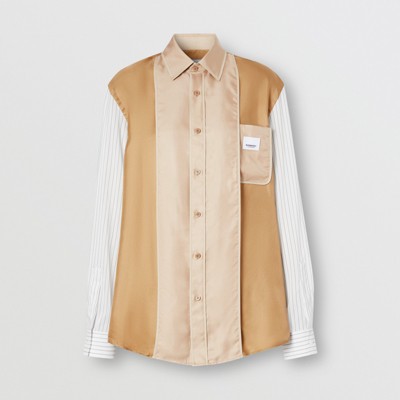 burberry shirt camel