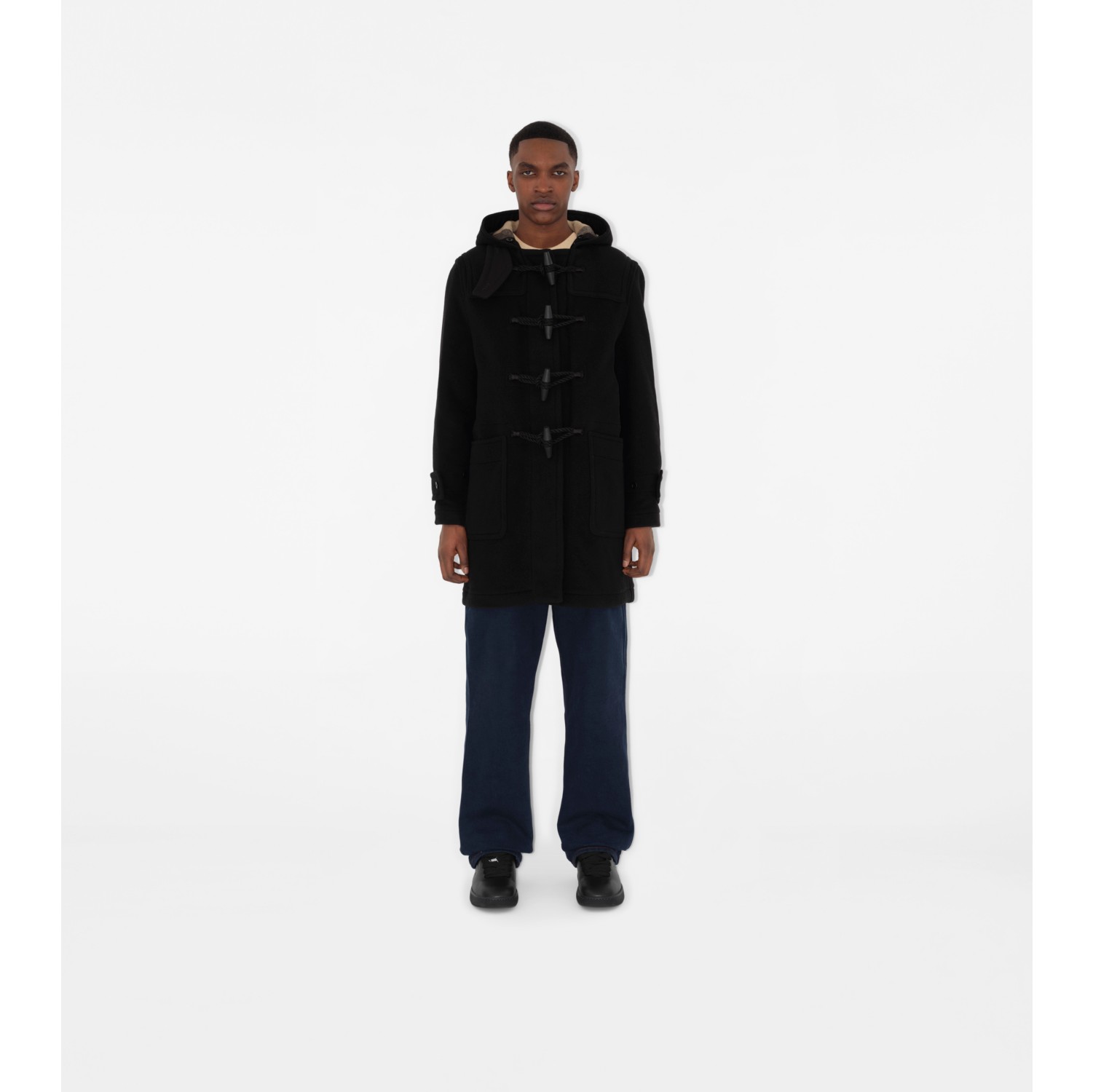 Wool Blend Duffle Coat