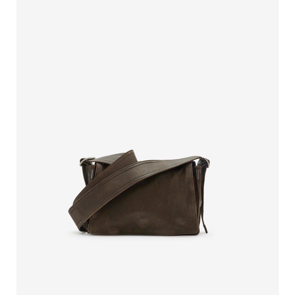 Shop Burberry Trench Crossbody Bag In Military