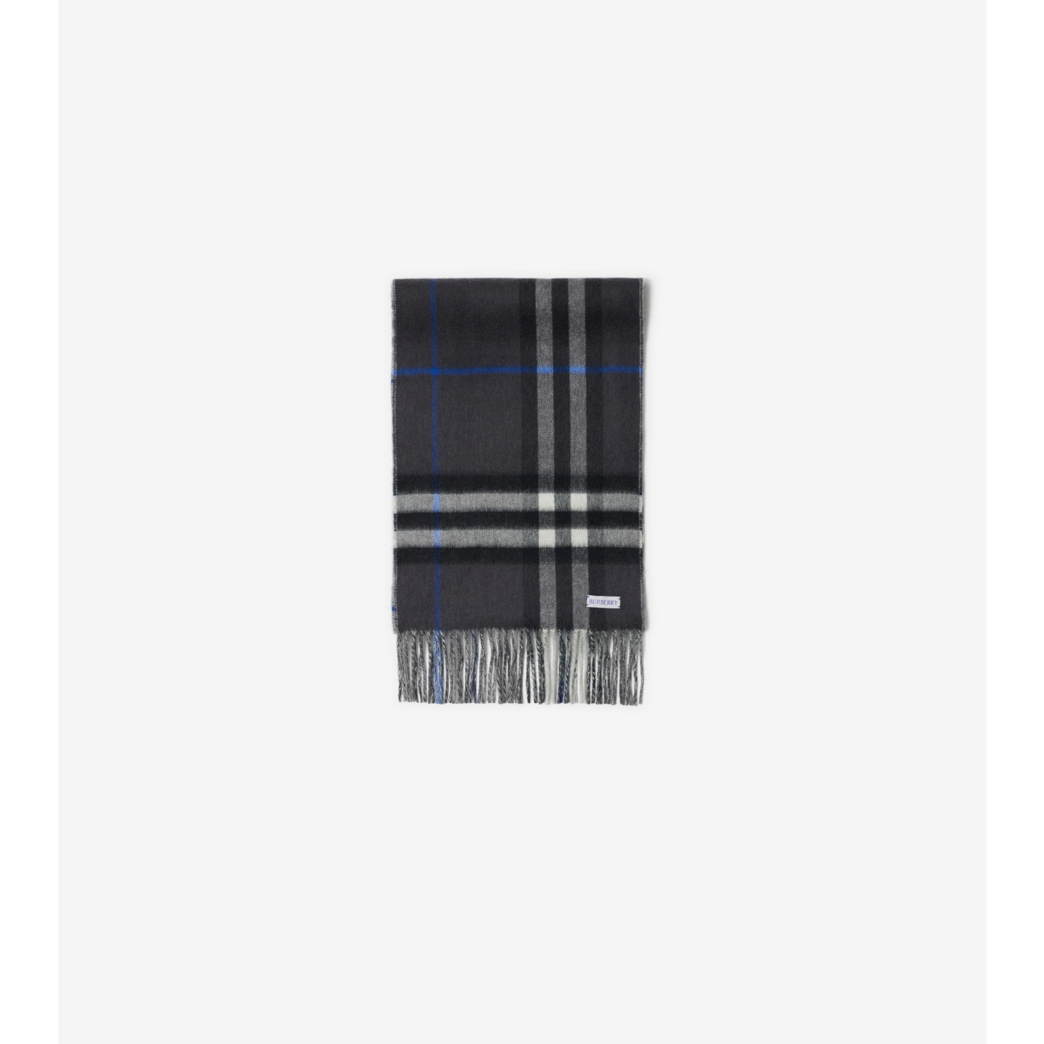 Reversible Check Cashmere Scarf