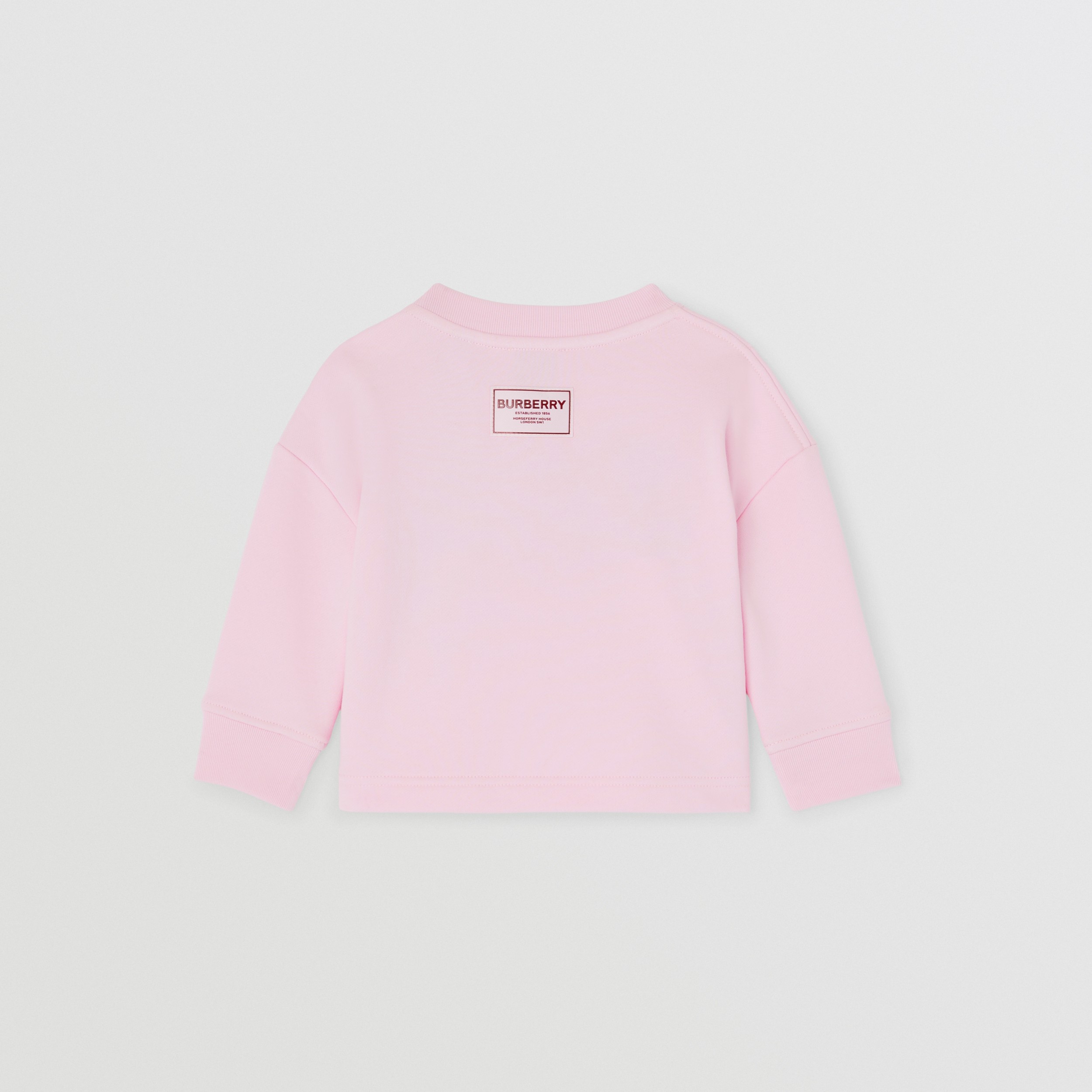 Thomas 泰迪熊装饰棉质运动衫 (浅糖果粉) - 儿童 | Burberry® 博柏利官网 - 4