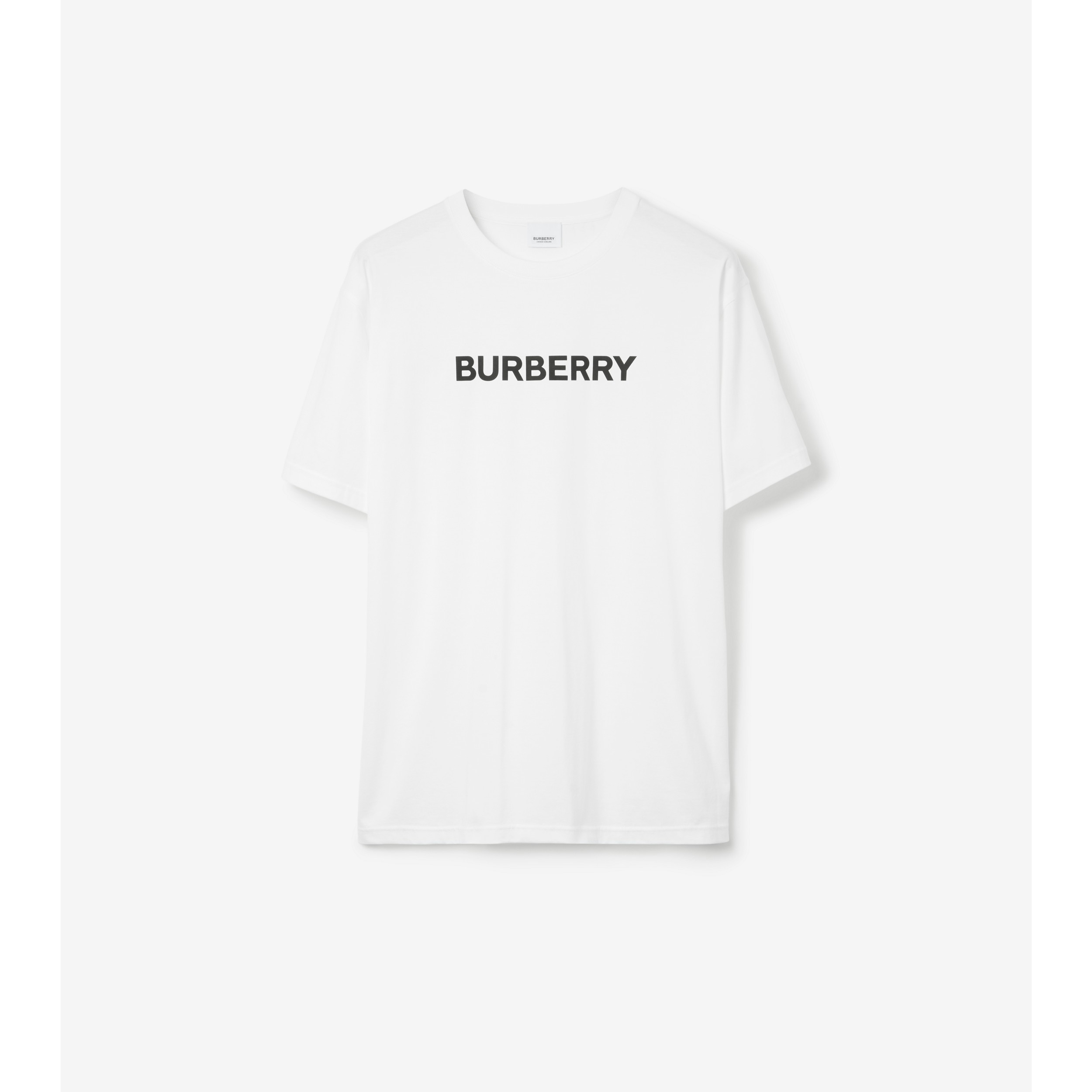 ロゴプリント Tシャツ (ホワイト) - メンズ | Burberry®公式サイト