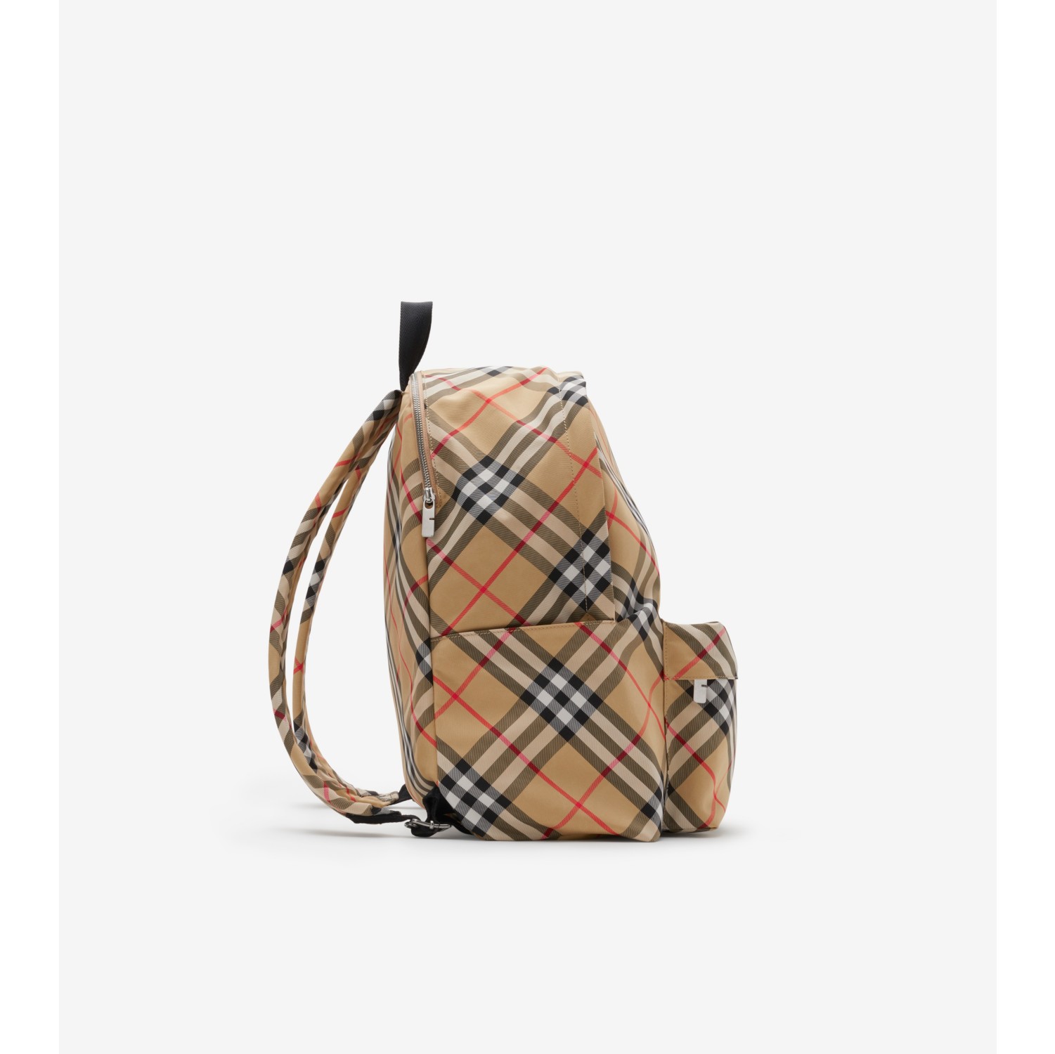 Check Backpack in Sand - Men | Burberry® Official