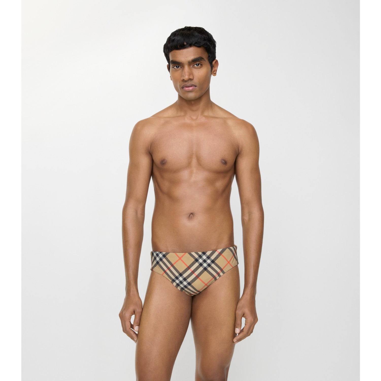 Check Swim Briefs
