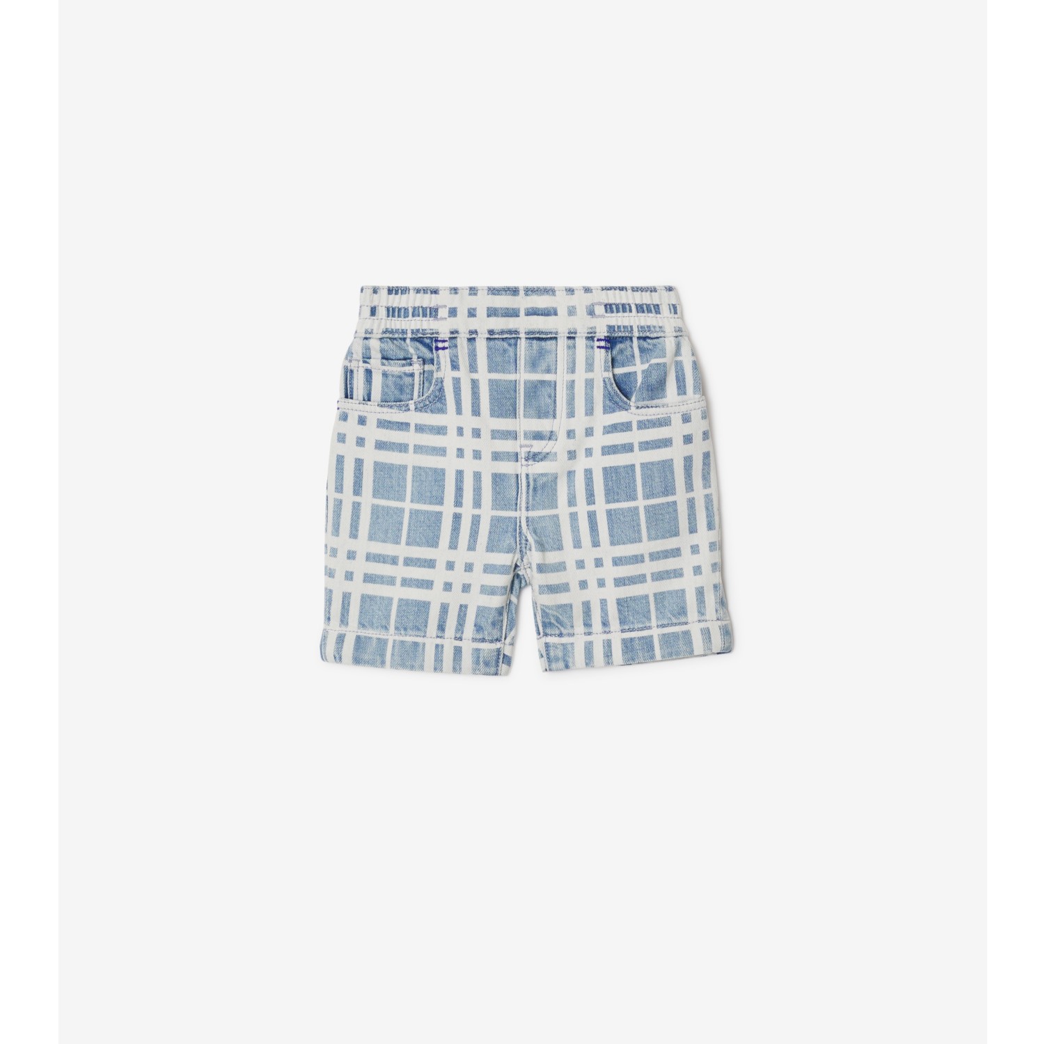 Burberry store pattern shorts