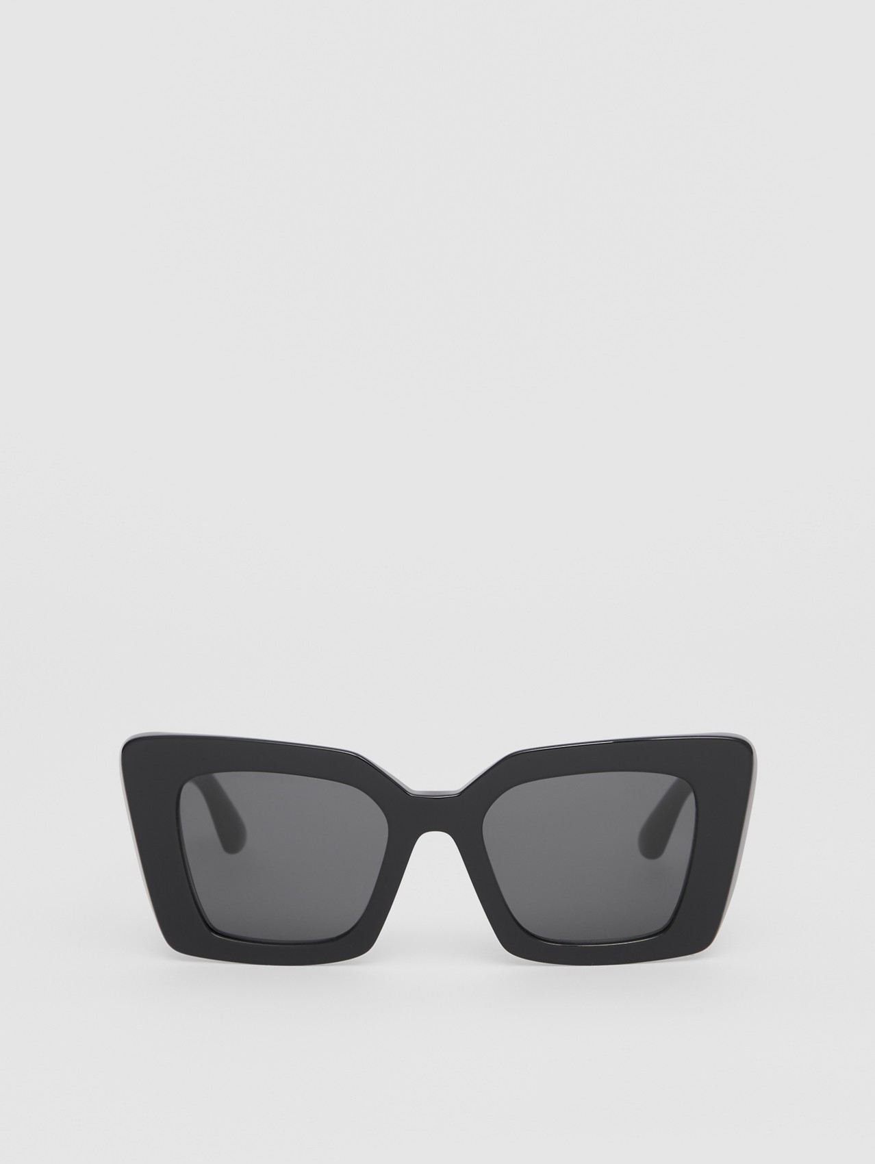 Monogram Motif Square Frame Sunglasses in Black