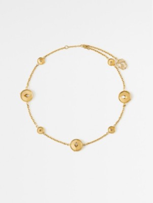 Monogram Chain Bracelet S00 - Fashion Jewelry