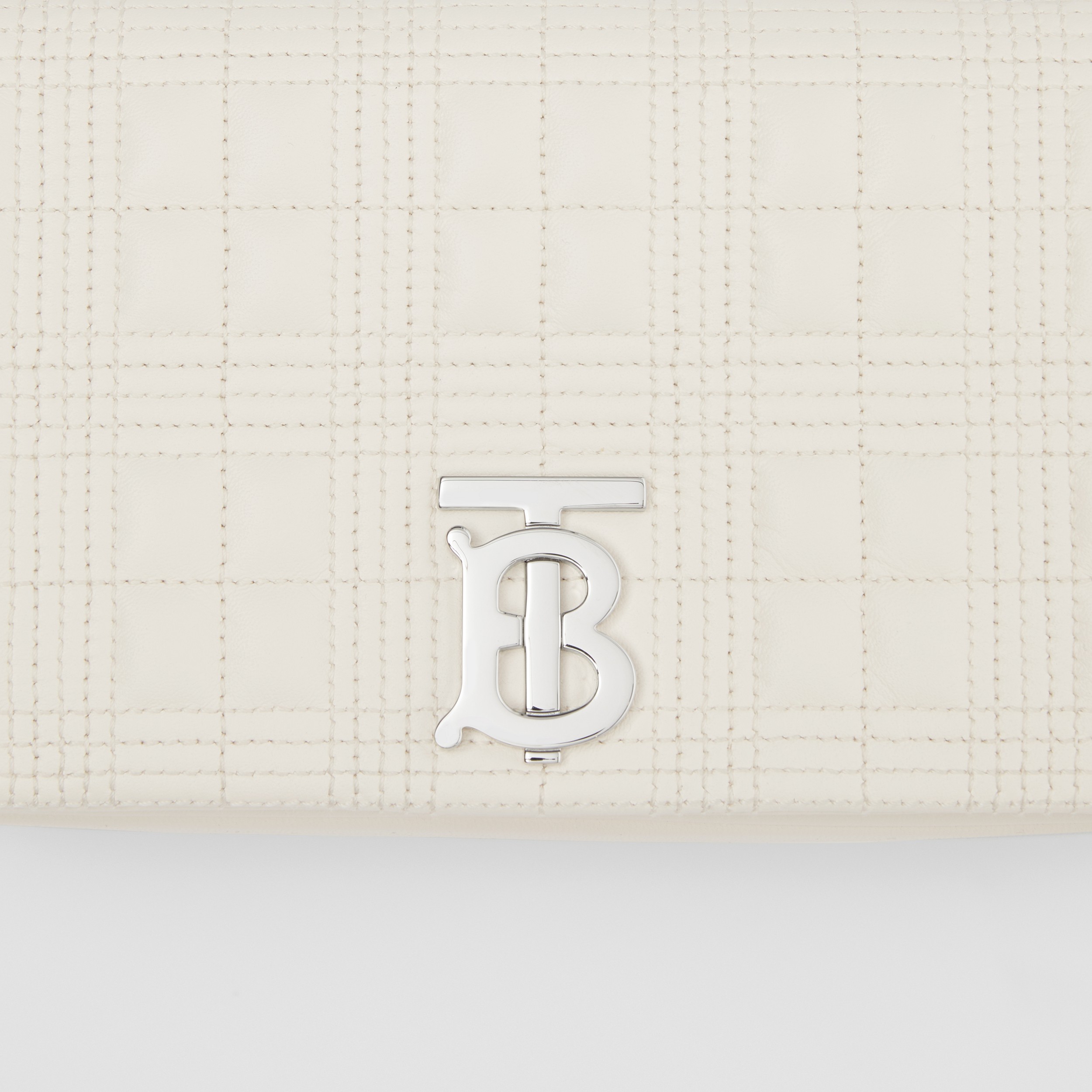 Quilted Leather Small Lola Bag in Pale Vanilla - Women | Burberry® Official - 2