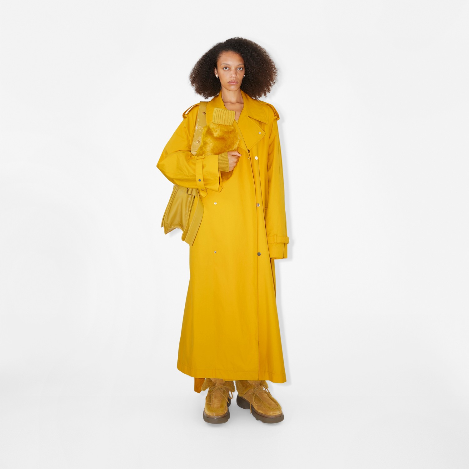 Kennington Trench Coat in Mimosa - Women | Burberry® Official
