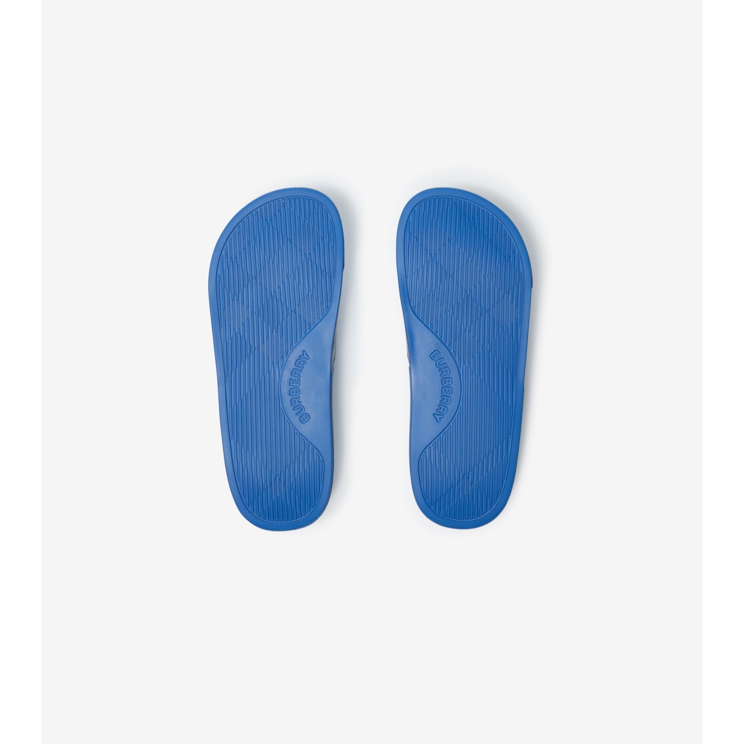 Check Slides in Hyacinth blue - Children | Burberry® Official