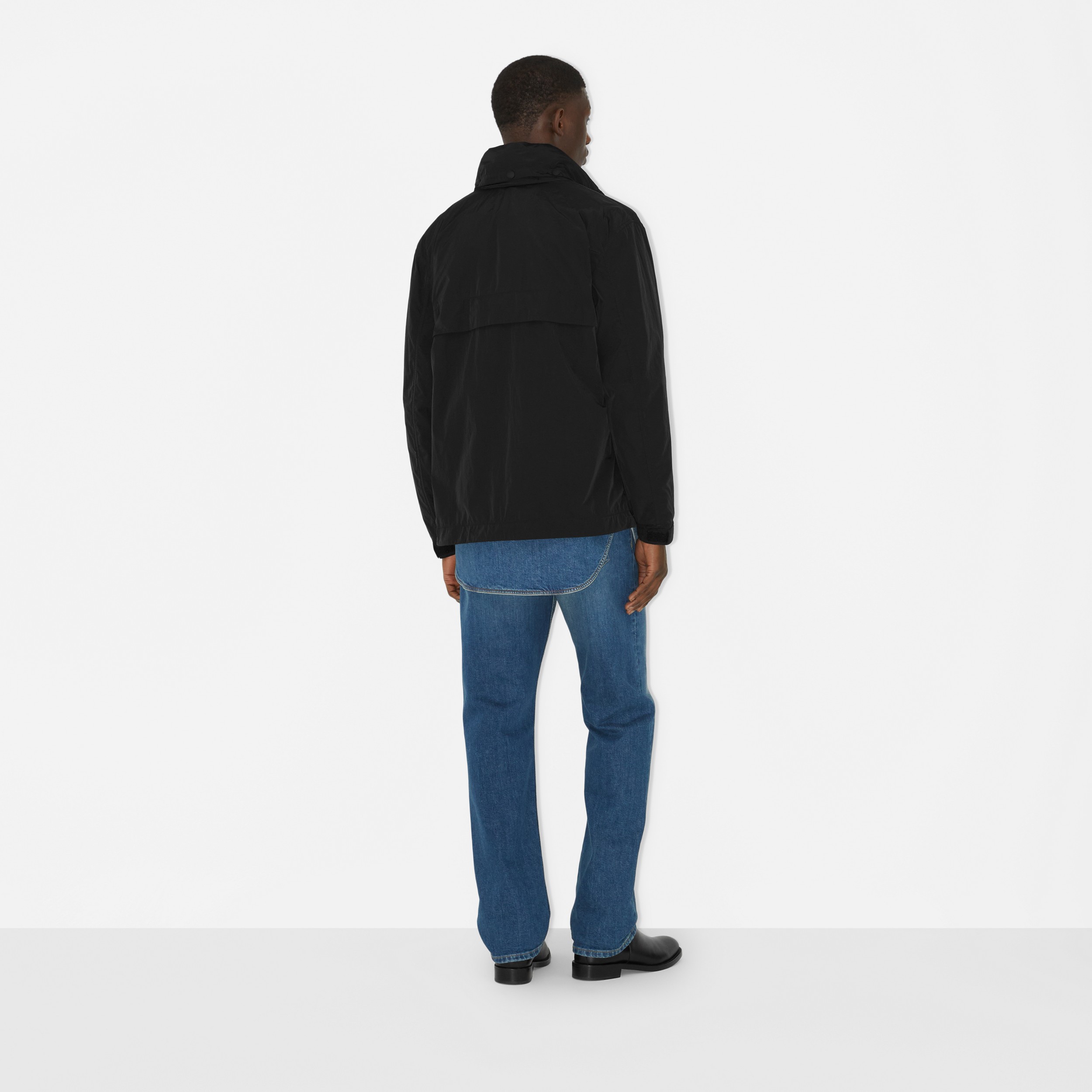 EKD Appliqué Nylon Jacket in Black - Men | Burberry® Official - 4