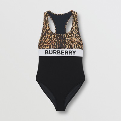 burberry print bathing suit