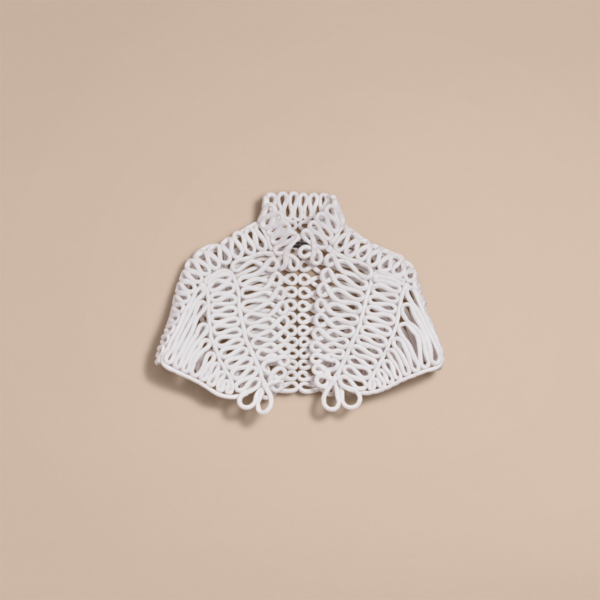 BURBERRY Hand-looped Rope Capelet
