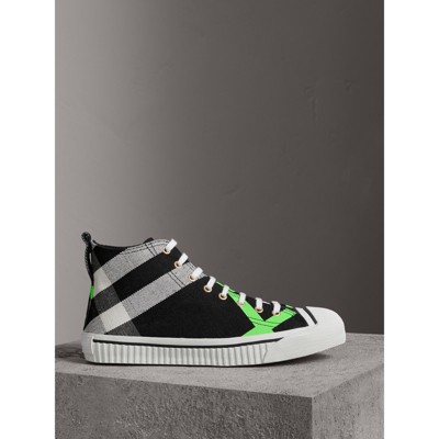 burberry high top shoes