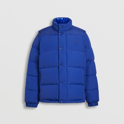 burberry blue puffer jacket