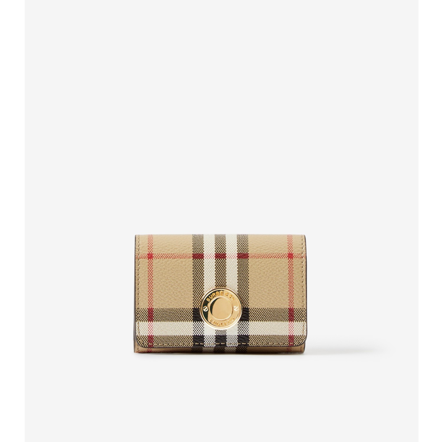 Women's Card Holder With Tartan Pattern by Burberry