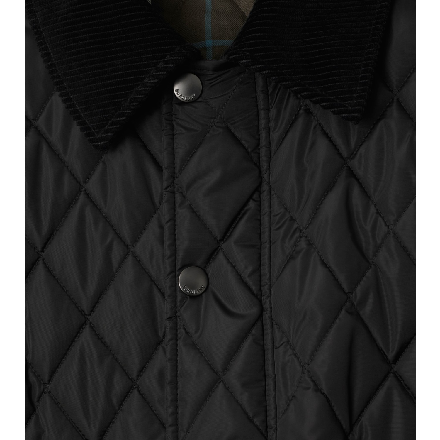 Cropped Quilted Nylon Jacket