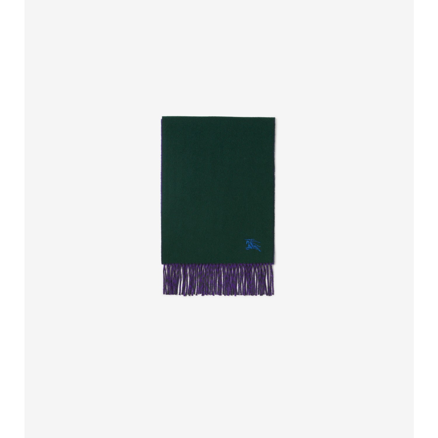 EKD Cashmere Reversible Scarf in Vine/royal | Burberry® Official