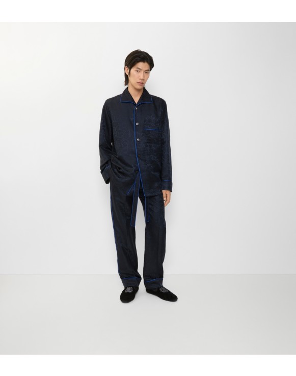 Pantalon pyjama en soie Sunflower