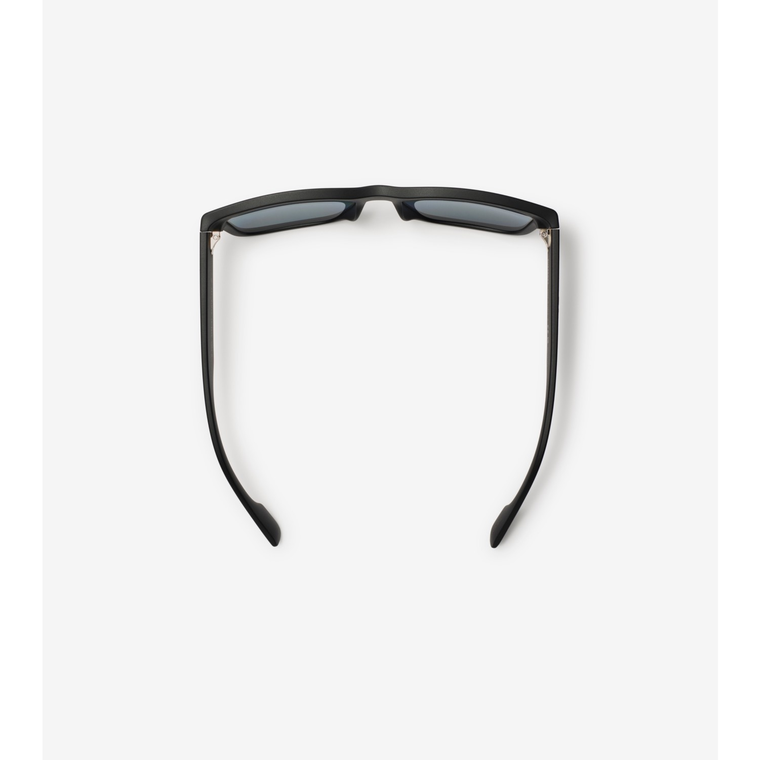 Eckige Sonnenbrille mit Logodetail