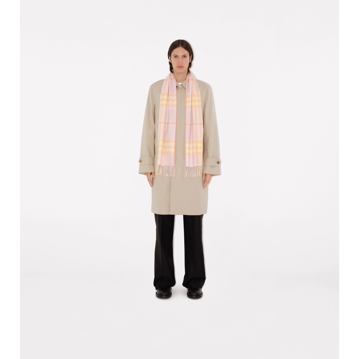 Sciarpa in cashmere Check