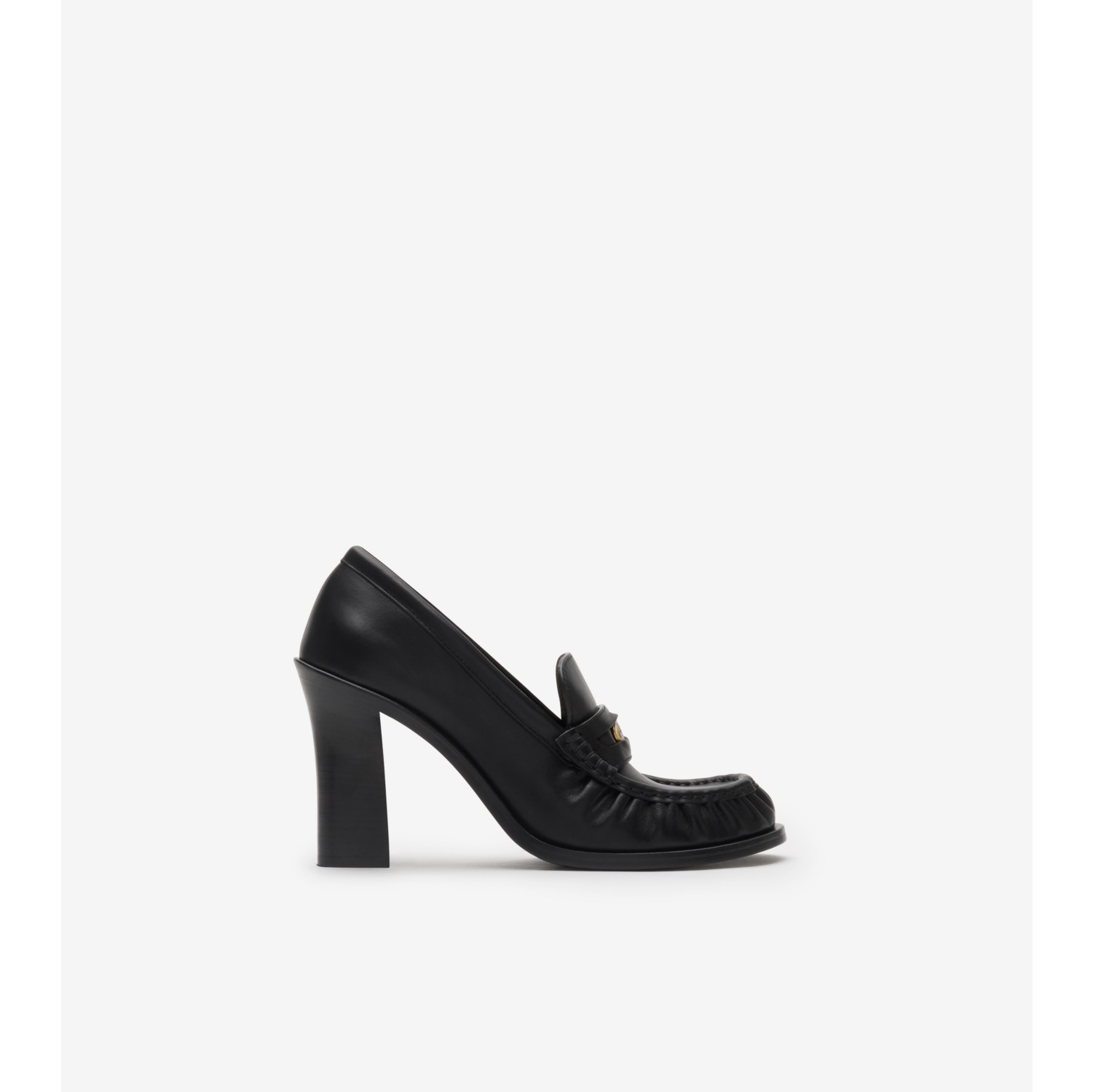Mocassini con tacco Cadet in pelle