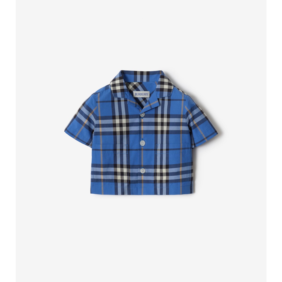  Check Cotton Two-piece Set