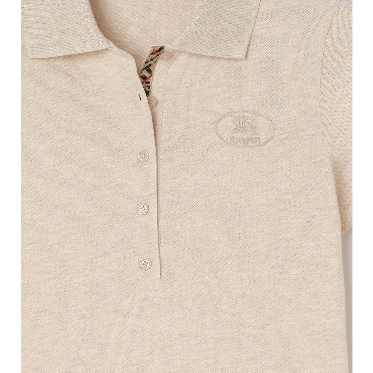  Check Cotton Polo Shirt