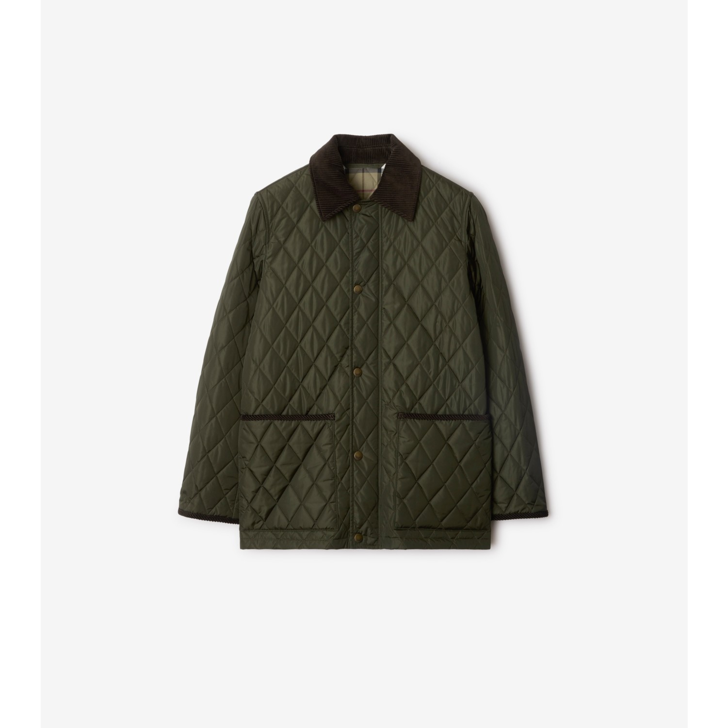 Quilted Nylon Barn Jacket